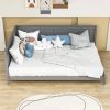 Full size Modern Daybed in Grey Wood Finish