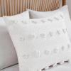 Twin/Twin XL 2-Piece Ivory Pompom Microfiber Comforter Set