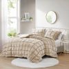 King Beige Velvety Soft Down Alternative Comforter Set