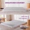 Queen size 5-inch Low Profile Metal Box Spring Mattress Foundation with Cover