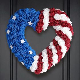 1 pc 250th anniversary of American independence, bald eagle commemorative wooden plaque, home porch decoration, wooden hanging board (Color: 18, size: 40*40*0.5cm)